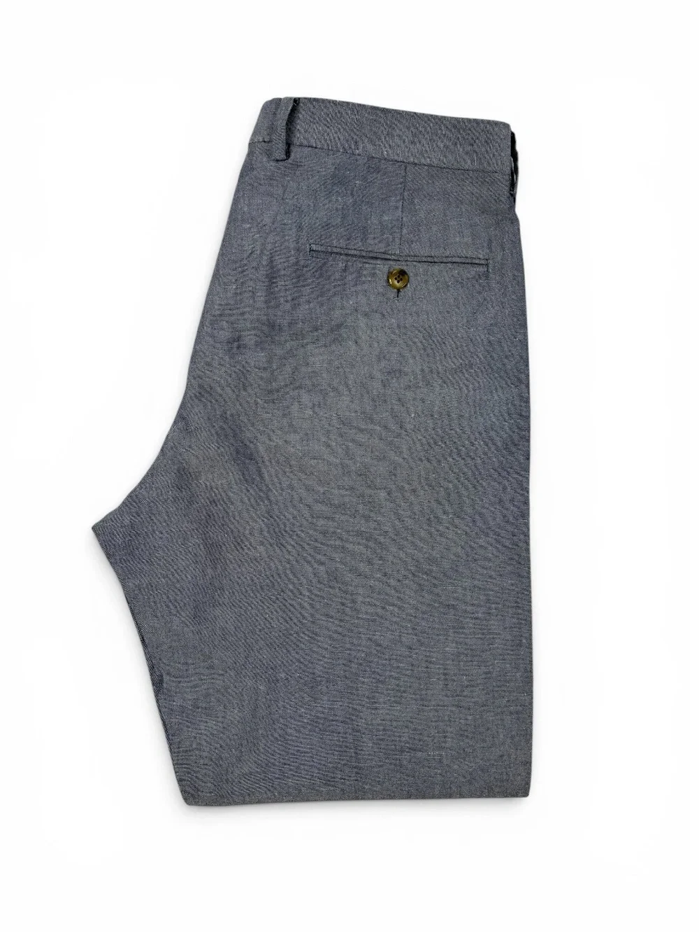 J.Crew Ludlow Baird McNutt Irish Linen Blend Pants Blue 32x30